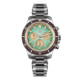 San Martin 40mm Diver Chronograph – Peacock SL-4801