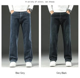 Men’s Relaxed Straight-Leg Stretch Jeans