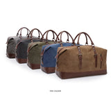 Original Canvas Leather Men Travel Bags Carry on Luggage Bags Men Duffel Bags Travel Tote Large Weekend Bag Overnight