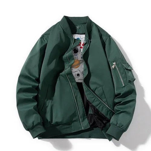 Hooded Bomber Pilot Jacket