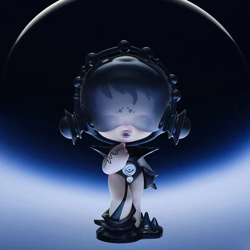POP MART SKULLPANDA The Sound Series Blind Box Toys Kawaii Anime Blind Box Action Figure Surprise Mystery Box Dolls Girls Gift