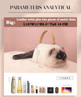 Women Exquisite Shoulder Underarm Bags Siamese Cat Bag Plush Cute Plush Crossbody Bag Female Winter Autumn Handbags Hot