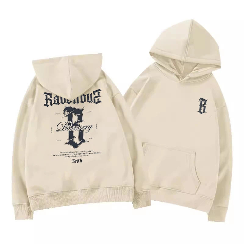 Men’s Printed Pullover Hoodie