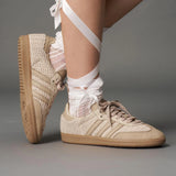 Adidas genuine clover women's knitted casual classic sports shoes JR9446