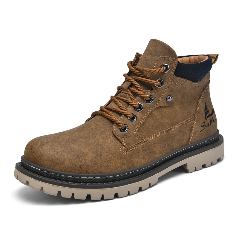 Men’s Handmade Leather Outdoor Boots