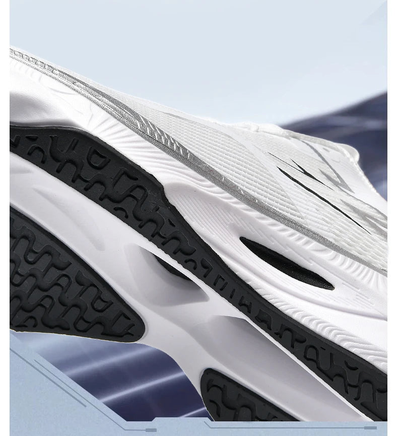 Marathon Running Shoes — Carbon Board, Air Cushion, Breathable & Lightweight Sneakers for Men & Women