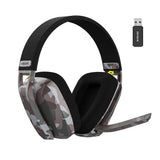 BINNUNE BW06 2.4GHz Wireless Gaming Headset with Mic for PS5 PS4 PC Mac Playstation Bluetooth Gaming headphone with Microphone