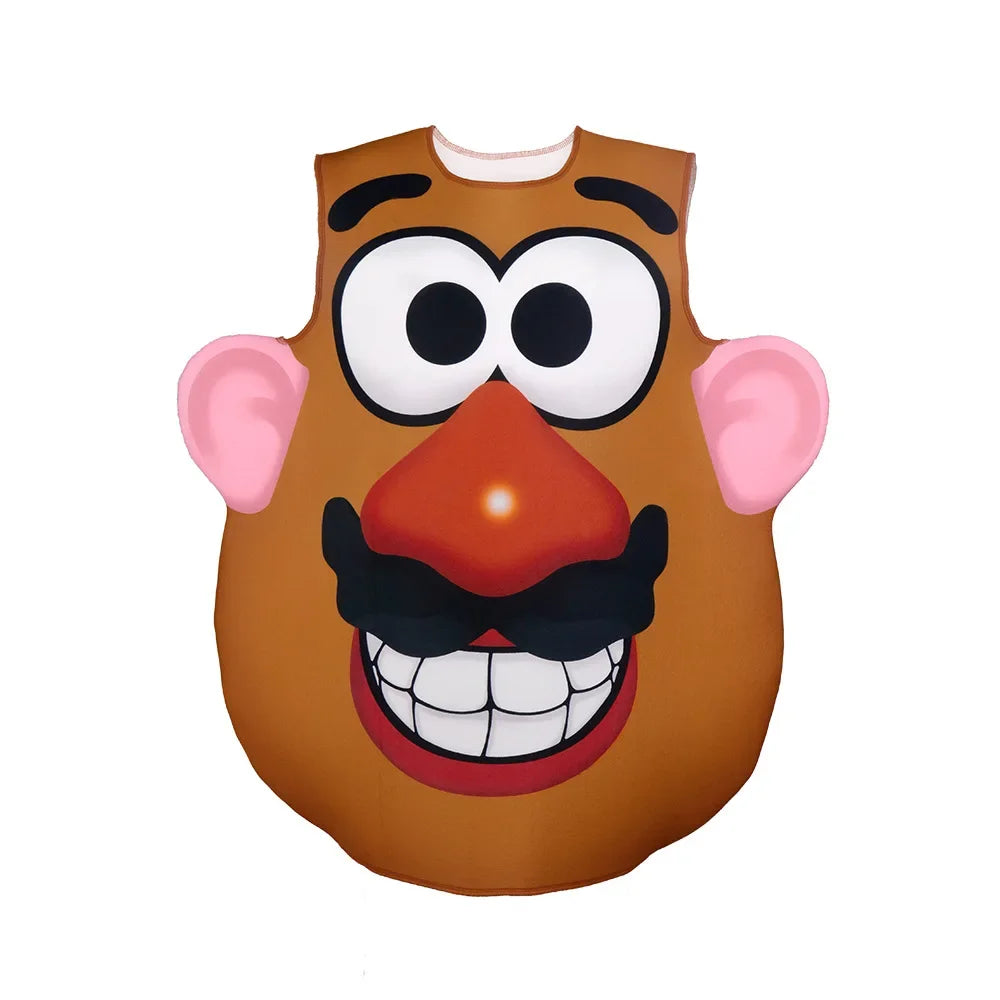 Playful Potato Head Costume for Halloween & Parties