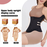 U-Shaped Steel-Boned Waist Trainer & Breast Lift Corset