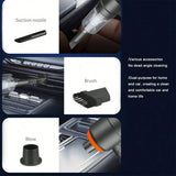 Cordless Handheld Vacuum – Blow & Suction, USB Rechargeable