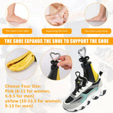 1/2Pcs Universal Shoe Stretcher Adjustable Boot Stretcher PC Sneaker Shoe Widener with Steel Shaft for Men and Women