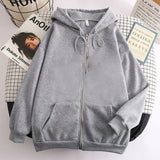 Men’s Solid Zip-Up High Street Hoodie