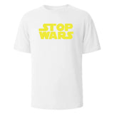 Stop Wars Graphic Cotton T-Shirt