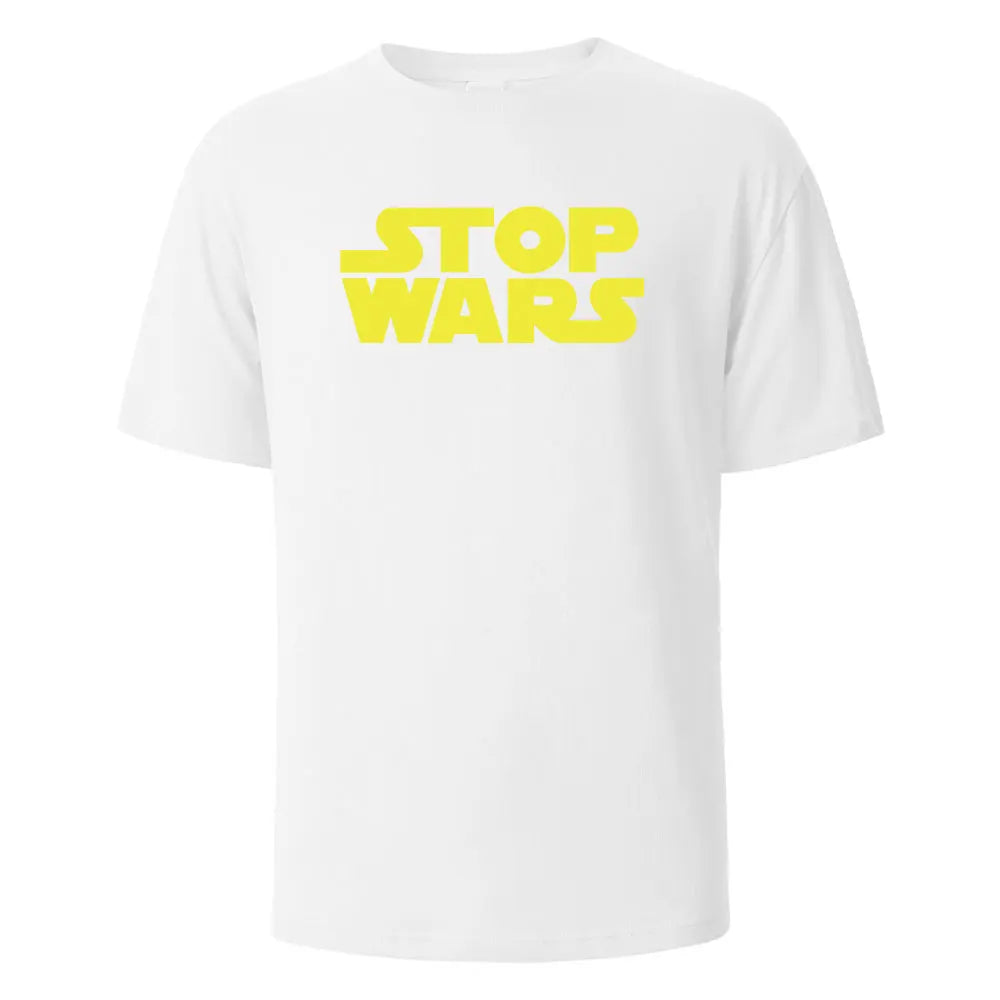 Stop Wars Graphic Cotton T-Shirt