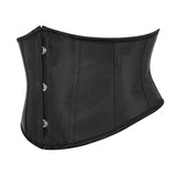 Underbust Leather Waist Trainer – Gothic Lace-Up Bustier & Shapewear