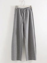Autumn Burgundy Sweatpants Women Straight Leg Sport Pants Cotton Ladies Coffee Basic Joggers Wide Leg Women's Pants And Trousers