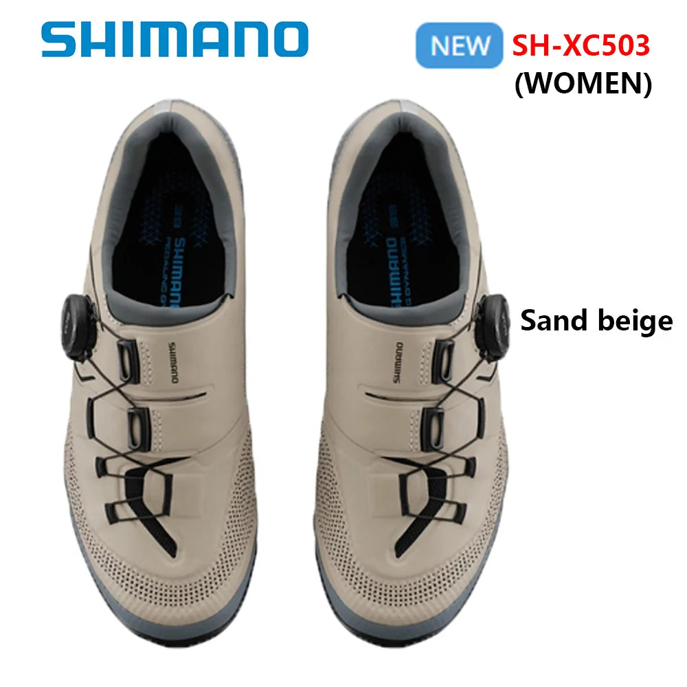 Shimano XC502 XC503 Mountain Bike Self-locking Shoes XC5 SH-XC502 Racing OFF ROAD/Cross Country Mountain Bike Lock Shoes
