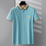 Men's Embroidered Polo Shirt – Breathable Summer Style