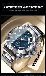 POEDAGAR 892 Luxury Men's Chronograph Watch