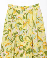 TFMLN Women Floral Print Skirt Two Piece Set Sexy Crop Sling Camisole Casual Beach Holiday Style A-line Skirts Sets Female New