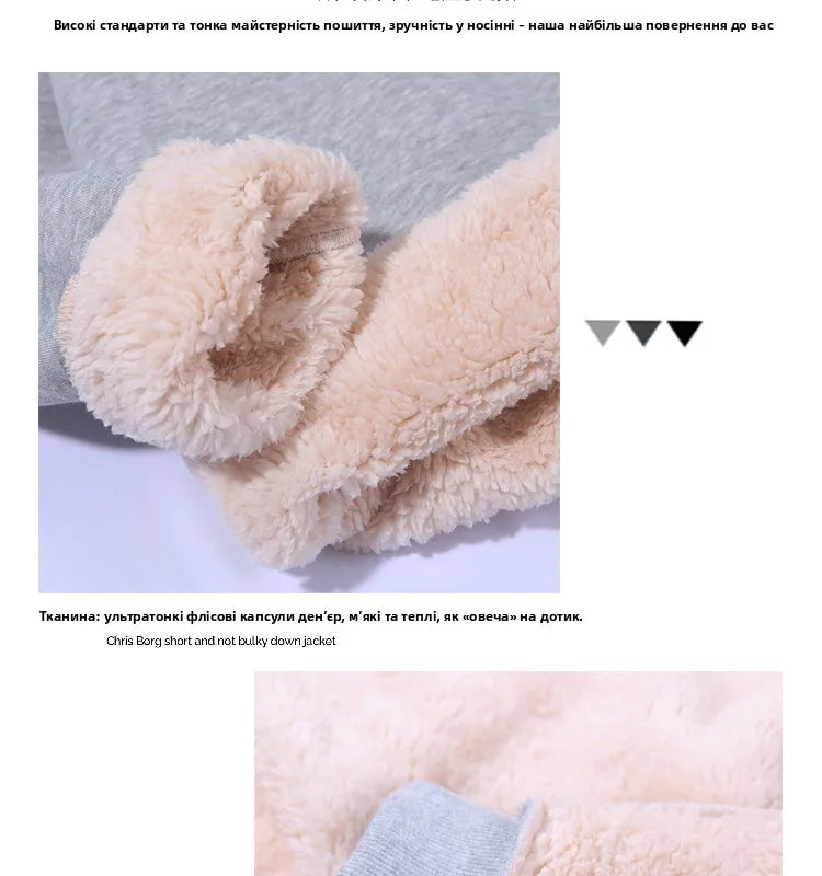 Premium Lamb Velvet Winter Hoodie