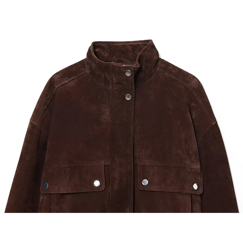 Autumn Street Chic Oversized Jacket