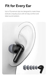 Baseus Bass EP10 Pro ANC Earbuds – Hi-Res LDAC Wireless