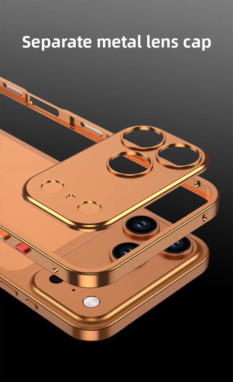CNC Alloy Bumper Case with Lens Protection