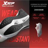 Xtep 2000km 5.0 Running Shoes Soft Marathon Sneakers Cushion Durable Professional Combat Street Lightweight Shoes 874119110023