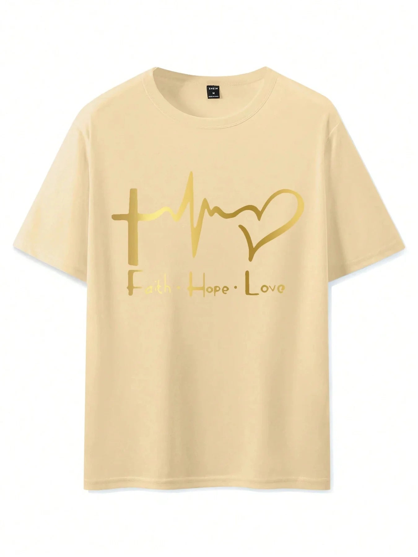 Faith Hope Love Men’s Cotton Tee