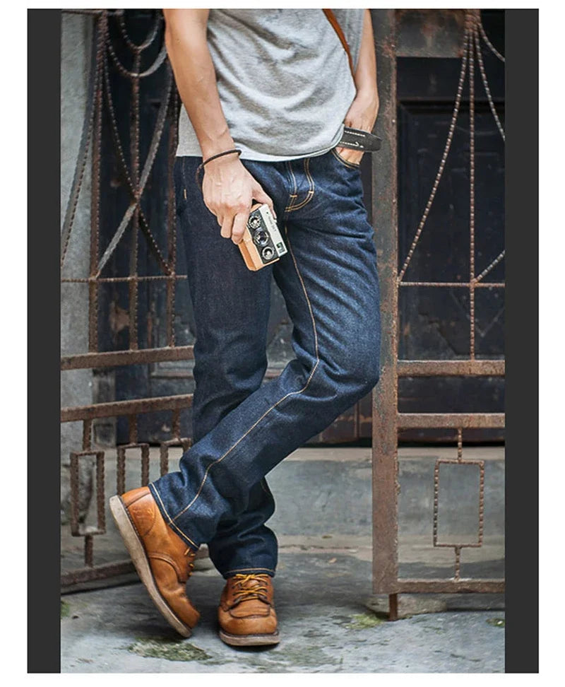Red Tornado 16oz Slim Fit Selvedge Denim Jeans