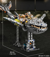Mechanical Sea Animals Building Blocks DIY Movable Whale Octopus Manta Shark Piranha Creative Technical MOC Desktop Decor Gift