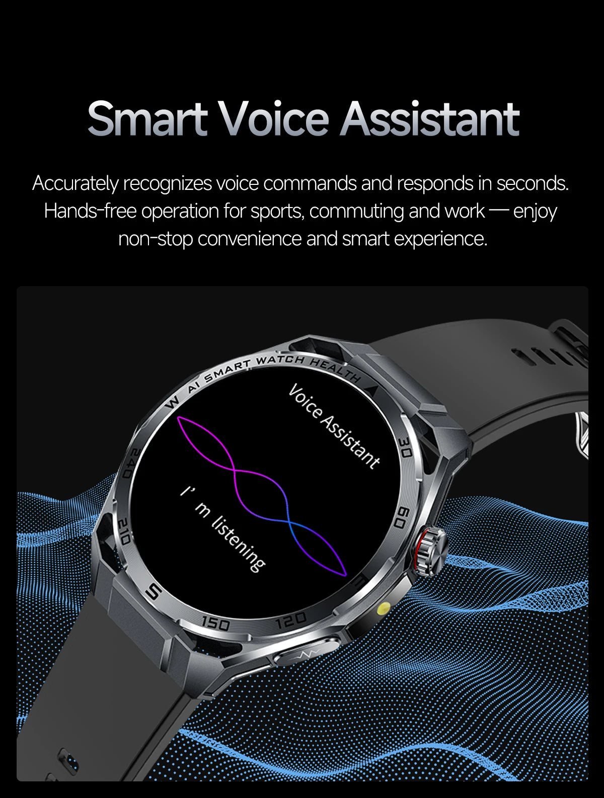 AI ECG Smart Watch | Nursing-Grade Health Monitor 2026