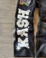 Retro Gothic Y2K Hip Hop Sweatpants