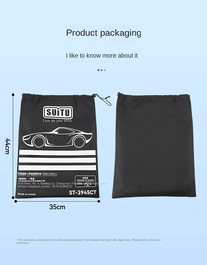 Universal Half Car Cover – Snow, Frost & Sun Shield