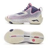 Li-Ning Men's BADFIVE V Outdoor Basketball Shoes SUPER BOOM Cushion LIGHT FOAM PLUS Reflective LiNing Stable Sneakers ABFV025
