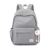2026 Female Fashion Men High Capacity Waterproof College Backpack Trendy Women Laptop School Bags Cute Girl Travel Book Bag