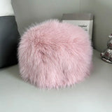 Soft Faux Fur Bucket Hat Warm Thickened Russian cap warm hat for women Personality mongolian hat Fishermen Hat шапка женс
