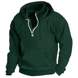 Men's Half-Zip Fleece Hoodie