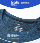 Men and Women's Breathable Camping Tee Shirt, Basic Sports Tops, Male and Female T-Shirts, Drop Shipping, Size Up to 8XL, Summer