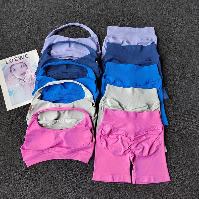 Women’s Seamless Yoga & Workout Set