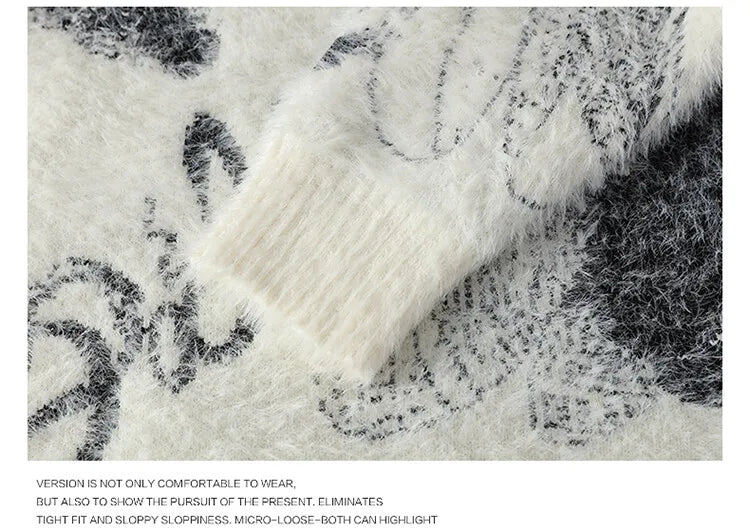 Men's Thick Crew Neck Winter Sweater