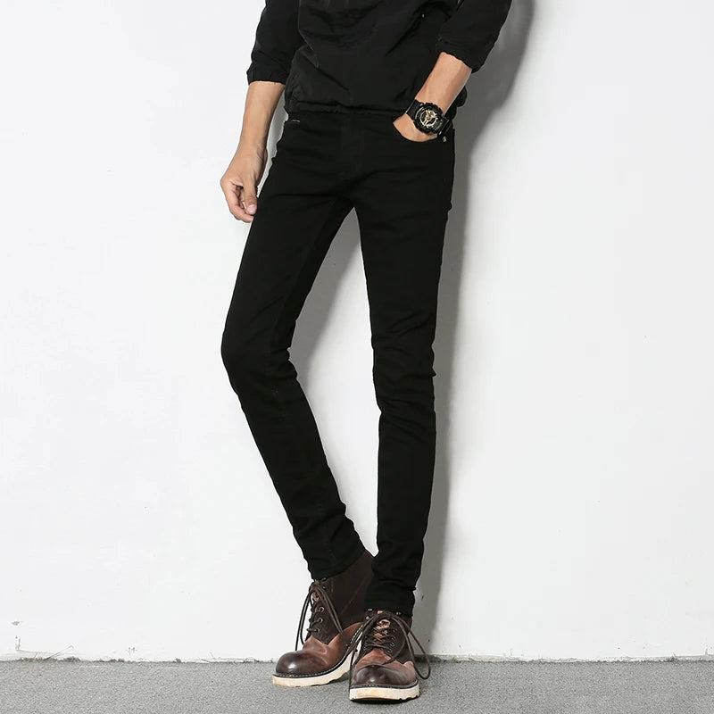Men's Slim Fit Skinny Stretch Denim Jeans