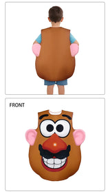 Playful Potato Head Costume for Halloween & Parties