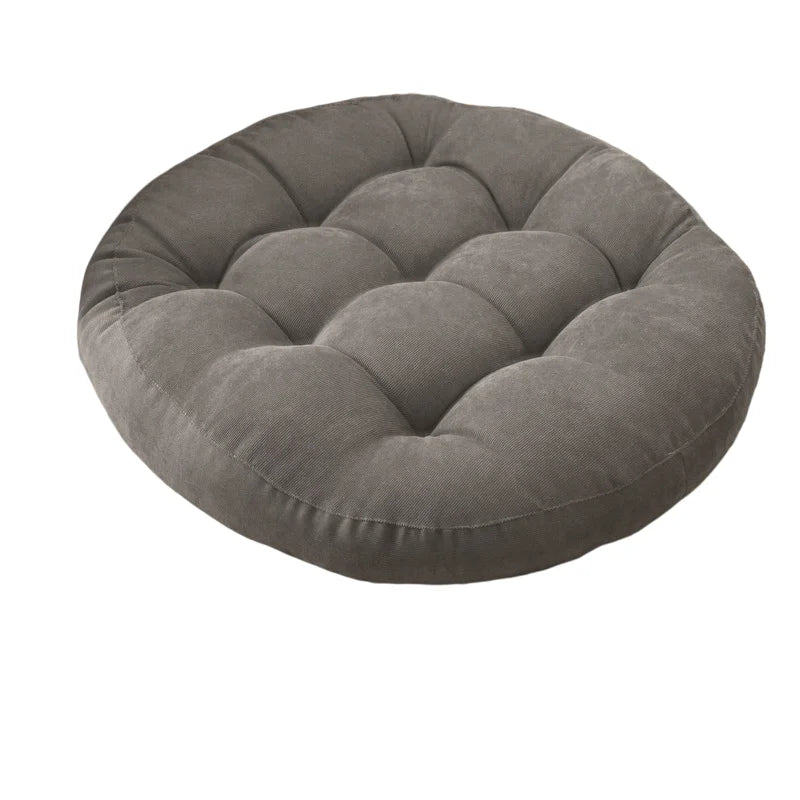 Round Floor Cushion Seating for Adults,Tufted Thick Meditation Cushion for Floor Seating Yoga Living Room Office