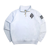 Y2K Retro 3D Embroidery Quarter-Zip