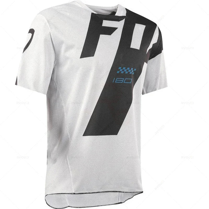 Men's Short Sleeve MTB Enduro Cycling Jersey