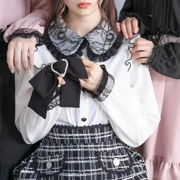 Kawaii Lolita Suspender Skirt Set – Sweet A-Line Mini
