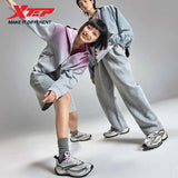 Xtep Basque 2 Casual Shoes for Men Height-increasing Mesh Cushioning Retro Millennium Daddy Female Shoes 875219320012