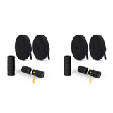 8mm Elastic No-Tie Shoelaces with Button Lock